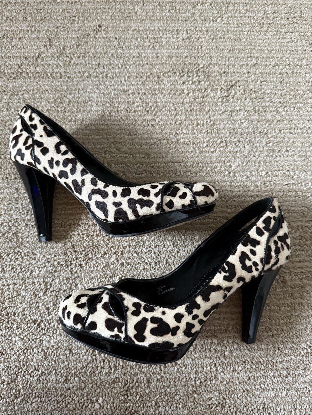 Leopard Print Pumps